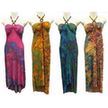 Print Halter Maxi Dress